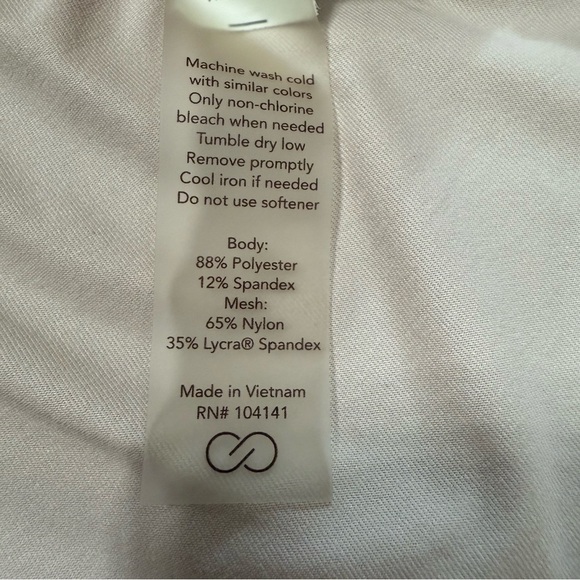 CALIA by Carrie Underwood Light Pink Long Sleeve Tee - Picture 6 of 7